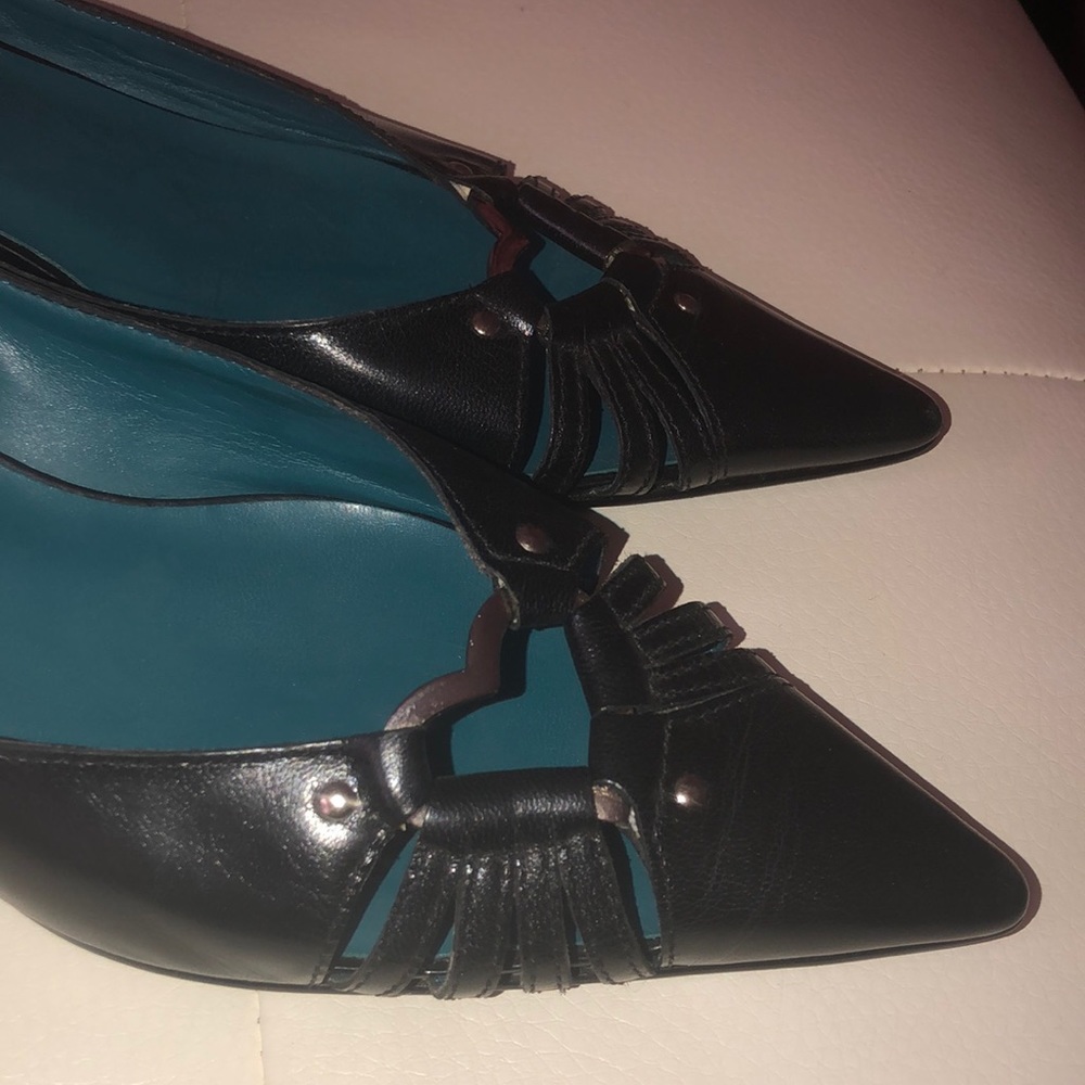 Aldo heart slip heels pointed shoes career work 38 y2k vintage